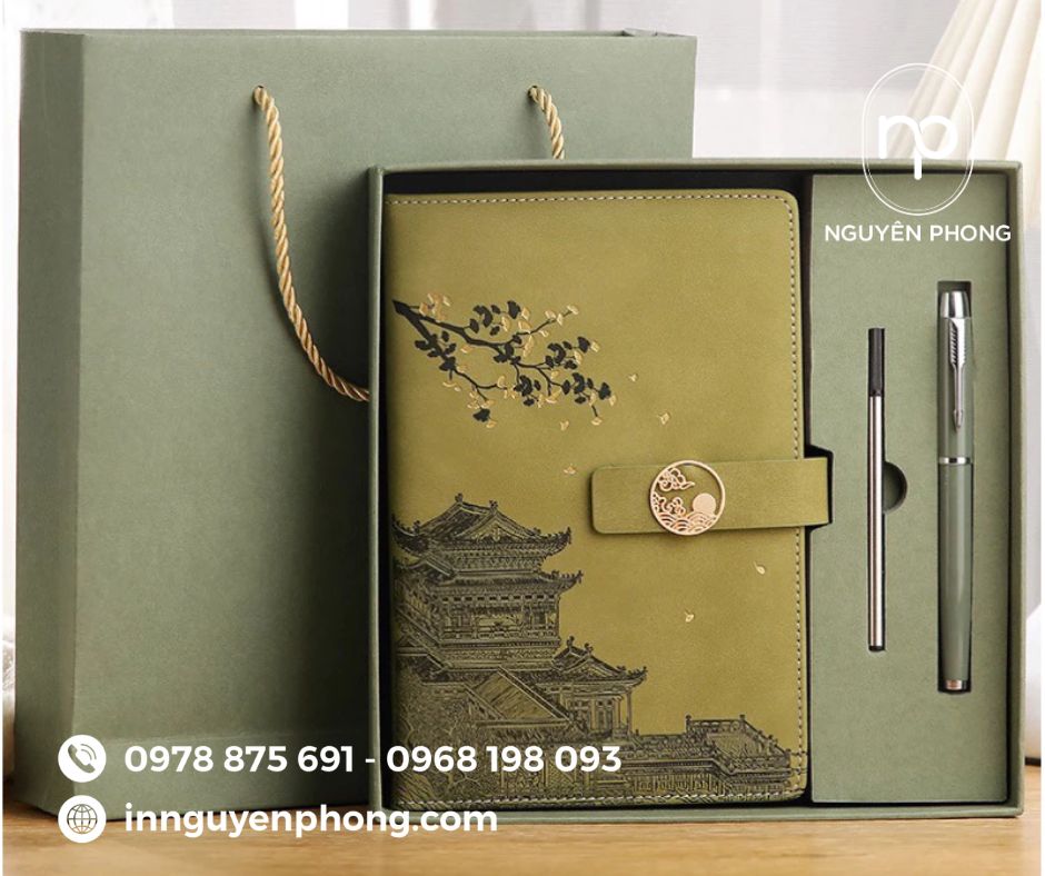 Hộp giấy đựng sổ độc quyền – Tạo dấu ấn từ cái nhìn đầu tiên